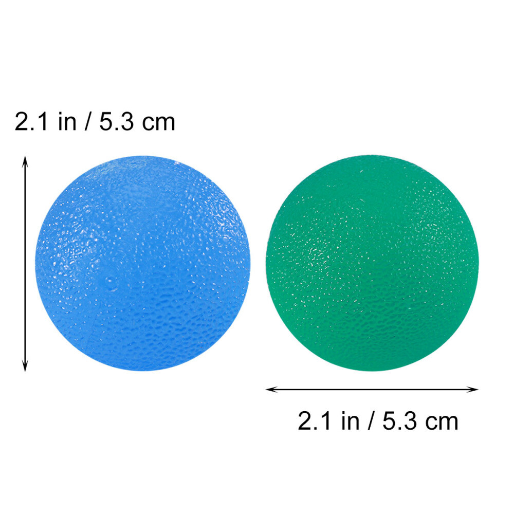 2pcs Hand Balls Therapeutic Balls Hands Hand Exercise Balls Arthritis