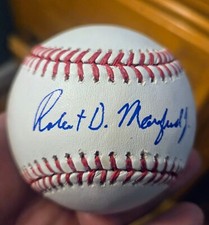 Rob Manfred Autographed Official Rawlings MLB Baseball Commissioner - 2