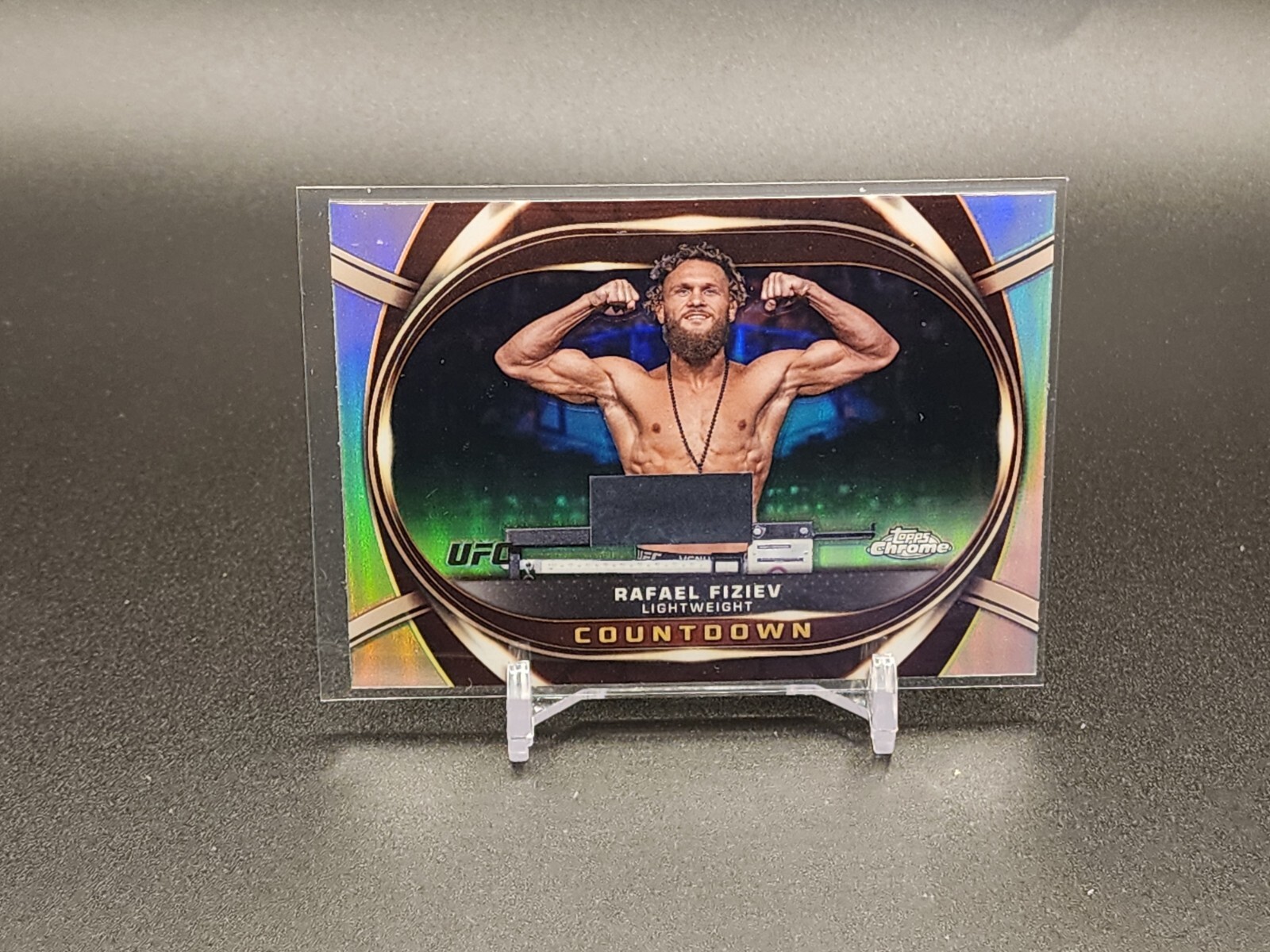 Rafael Fiziev 2024 Topps Chrome UFC #COU-27 Countdown