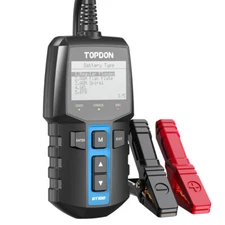 🔥TOPDON BT100 Car Battery Tester 12V Load Tester 100-2000CCA Charging Test
