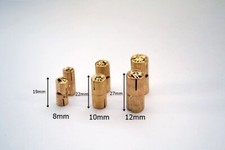 Solid Brass Hidden Barrel Hinges (pair) - Prokraft PKR HBH