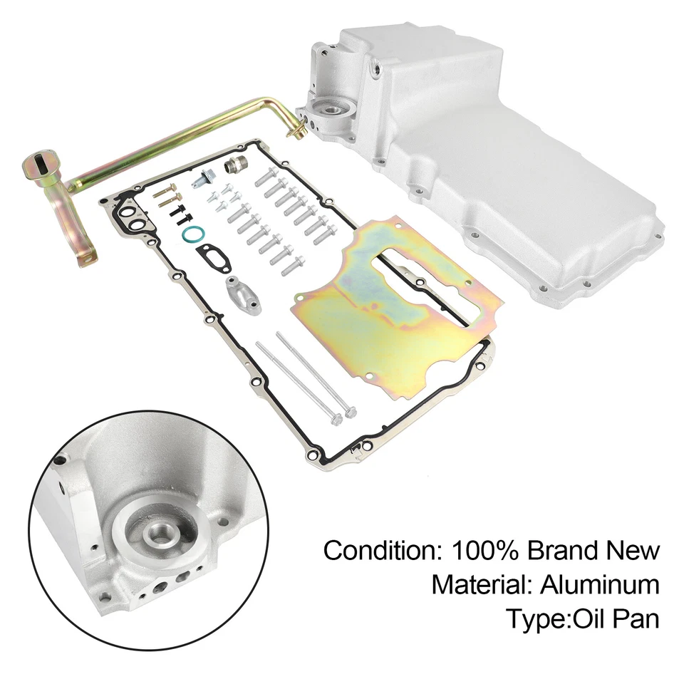302-1 LS Swap Retrofit Oil Pan Kit 81074 For GM LS1 LS6 LS2 LS3 Engines 55-1987 - image 4 of 4