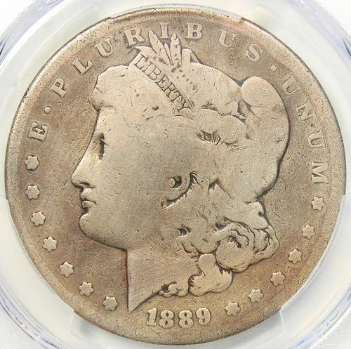 1889-CC Morgan Silver Dollar $1 Carson City Coin - Certified PCGS Good Details