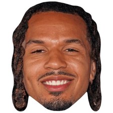 Cole Anthony Smile Big Head. Larger than life mask.