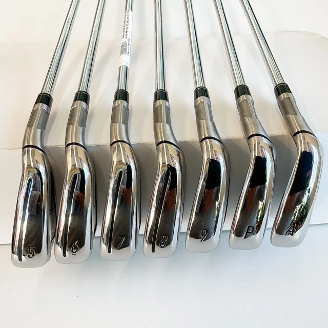 TaylorMade SIM2 Max Irons 7 pc Set #5-PW,AW KBS 85 Steel Stiff **OPEN BOX** 1016 - Image 2 of 4