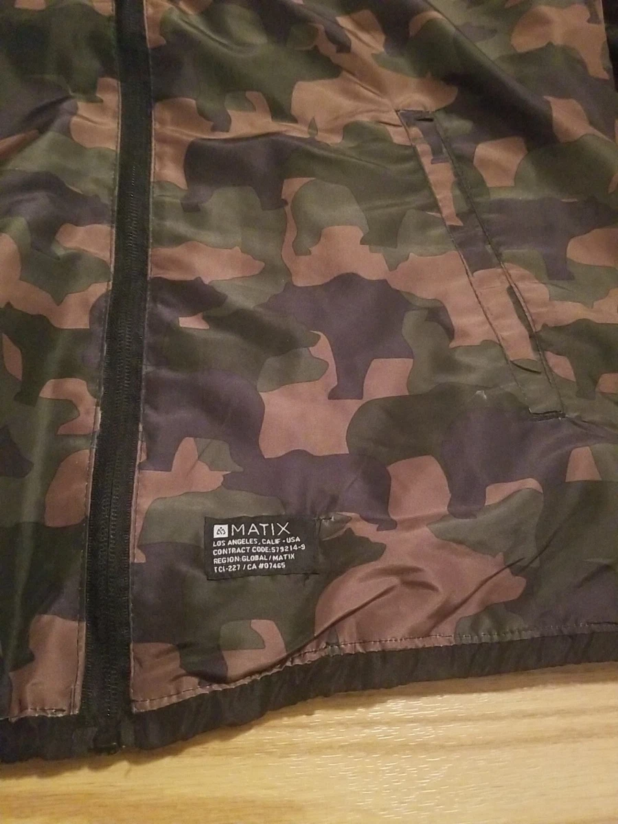 Camo bear cheap coat