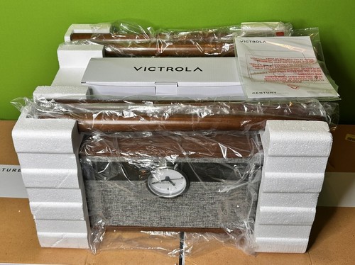 Centro de música Victrola Century Signature+ 6 en 1 Venal Stream Bluetooth - Nogal - Imagen 2 de 13
