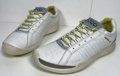Ecco Biom Natural Motion Spikeless Golf Shoes Womens EU 39 US 8 Yak Leather 