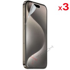 3x CLEAR Screen Protector Guard Covers for Apple iPhone 15 Pro 6.1"