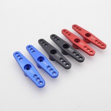 2x Metal Servo Arm 47mm 25T Servo Horn Double Steering Arm f HITEC Futaba SPT JX