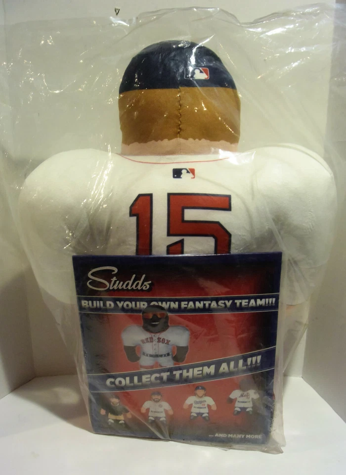 "Dustin Pedroia Studds 24"" Peluche Boston Red Sox #15 MLB Béisbol - NUEVO Foto 4 de 4