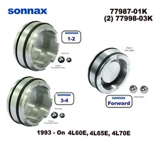 Sonnax Pinless Accumulator Piston Kit   Forward, 1-2, & 3-4   4L60E  4L65E  4L70