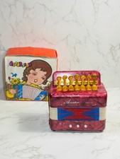 Vintage HERO Accordion Shanghai, China UC 102 Red With Box
