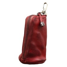 Medieval Leather Zipper Coin Pouch - Genuine Cowhide Handcrafted  Coin Organiz...