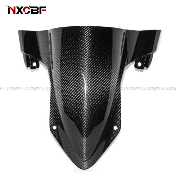 For 2020-2024 S1000RR Carbon Fiber Upper Front Nose Windshield Screen Fairing