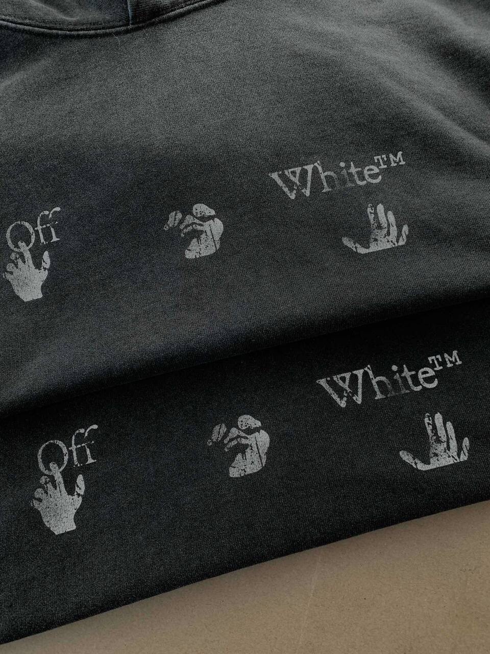 OFF WHITE X NIKE OFF WHITE Felpa In Cotone Con Cappuccio