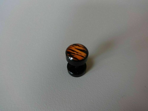 1 Paar Acryl Plug Ø 8mm football futebol Jaguar Gift Windows Mohn Libelle Zebra - Bild 31 von 36
