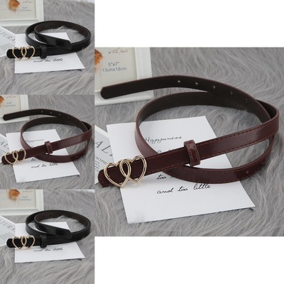 Trendy Single Loop Waist Belt With Alloy Bule And Letter Pattern Design ...