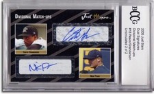 Nick Pesco * CURTIS GRANDERSON * Autograph Rookie Auto RC BGS 1/2