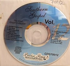 70012 SOUTHERN GOSPEL        CHARTBUSTER   KARAOKE  LOT VA