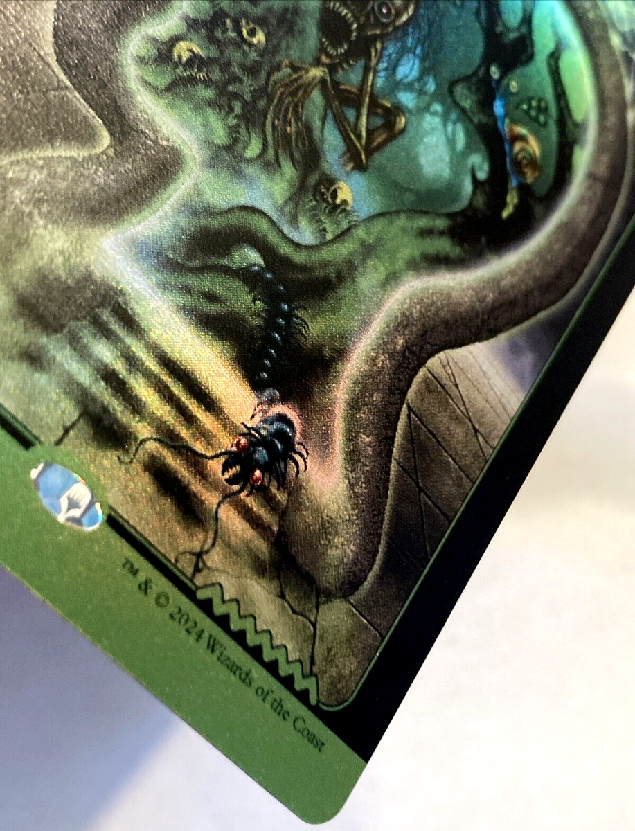 MTG Forest RAINBOW FOIL Secret Lair Brain Dead 1651 NM | eBay