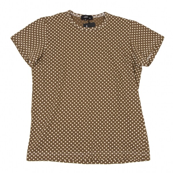 トップス 02ss tricot comme des garcons border COMME des GARCONS Tricot Japan Black Cotton Button/Stud Long