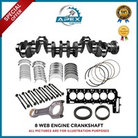 BMW 330D 430D 530D 730D 3.0 Diesel N57D30 N57D30A Kurbelwelle (8WEB) + Umgebaut