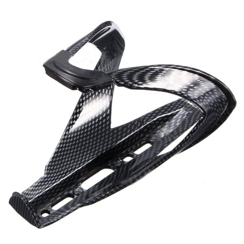 Carbon Fiber Bike Glass Water Bottle Holder Cages Black Rack Water Bottle Holder - Picture 3 of 4