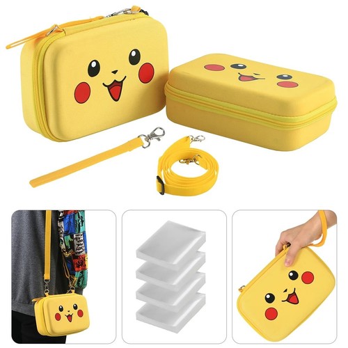 Cards Holder Case 400 Game Card Storage with 400 Card Sleeves 66x91mm Deck Box