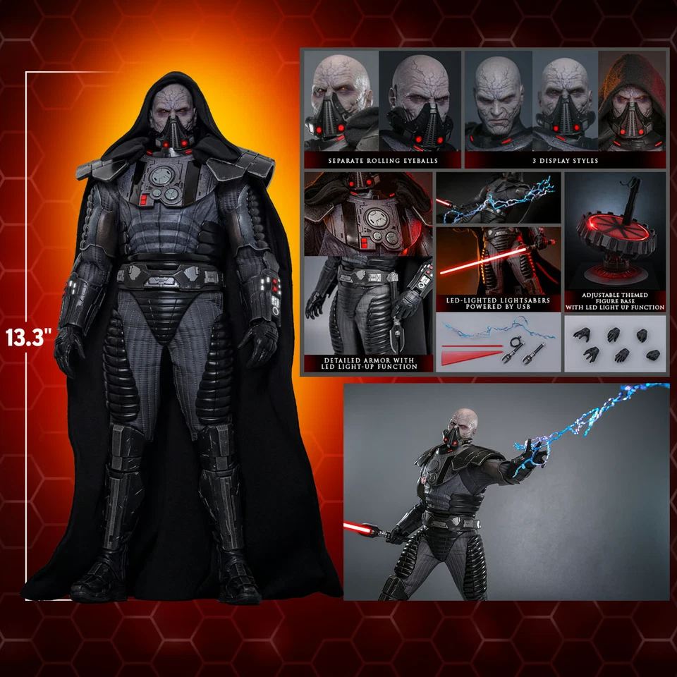Hot Toys VGM70 Star Wars Darth Malgus 1/6th Scale Figure , UK shipping - Image 3 of 4