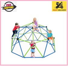 Climbing Dome, 10FT Geometric Dome Climber Jungle Gym Playground Backyard