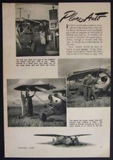 Plane-Mobile Whitaker-Zuck Flying Car 1946 vintage pictorial