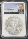 2026-P US Silver Eagle"FDOI 40-Anniversary"-1 oz .999 Fine Silver-NGC MS70 -229