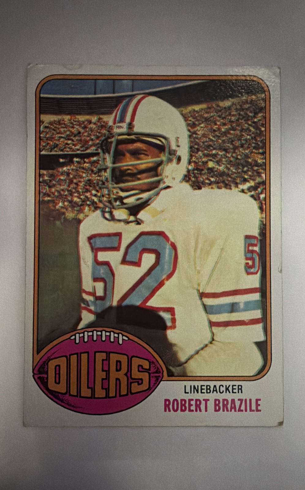 1976 Topps - Robert Brazile #424 (RC)