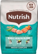 Rachael Ray Nutrish Indoor Complete Dry Cat Food 14 lb – Chicken, Lentils & Salm 2.21 per pound