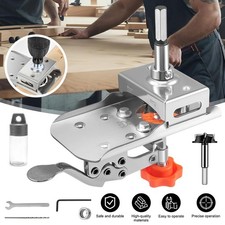 35mm Hinge Jig Drill Guide Wood Hole Cutter Kitchen Door Cabinet Drill Locator