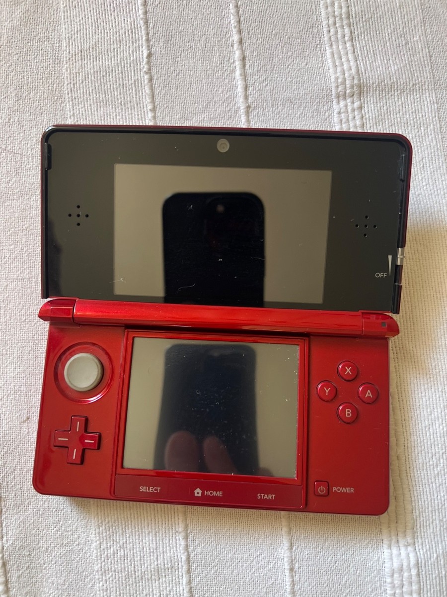 Nintendo 3DS Handheld System - Flame Red for sale online | eBay