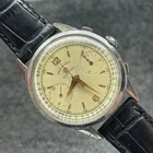 ANTIQUE ELECTION CHRONOGRAPH CAL VALJOUX 22 MANUAL WIND SWISS WATCH FROM Ca1940
