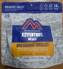 Mountain House Breakfast Skillet Freeze Dried Camping Meal 2 Servings