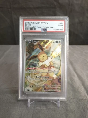 Pokémon Eevee #173 Scarlet & Violet Promo Holo 2025 PSA 9 English TCG