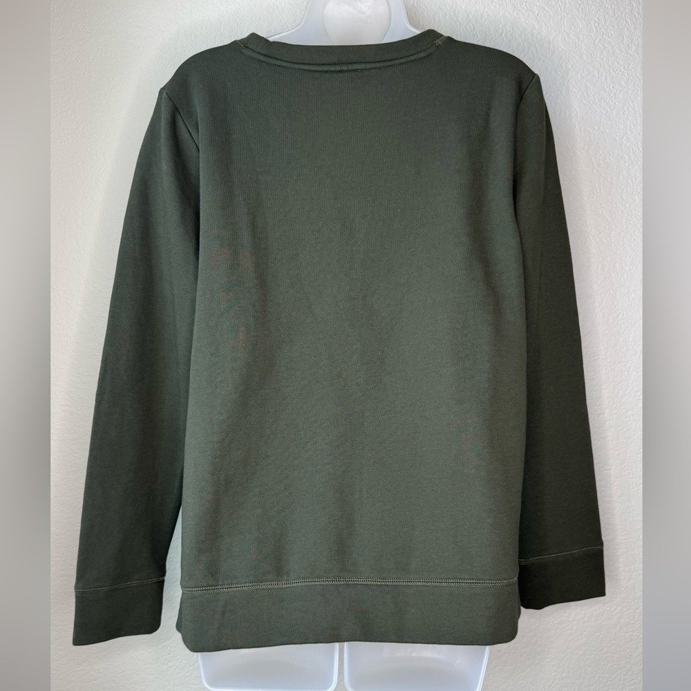 Talbots Sheep Patchwork Sweatshirt Pullover Size … - image 4