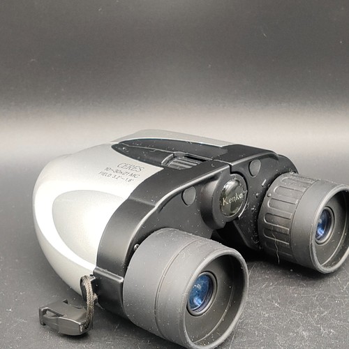 Kenko Binoculars CERES 10~30×21 MC Porro Prism 30X 21 Compact Zoom Silver JPN - Picture 7 of 11