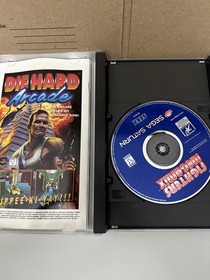 Sega Saturn Lot. CIB. Shining Force 3. Die Hard Arcade. Fighters Mega Mix.