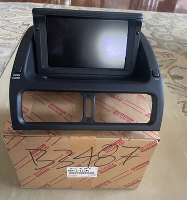 BRAND NEW OEM LEXUS IS300 Mulity Display GPS Navigation Screen 55412-53040 - Image 1 of 4