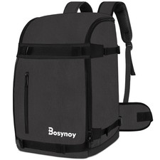 Ski Boot Bag Backpack, 55L Ski Snowboard Boot Bags for Air Travel, Waterproof...