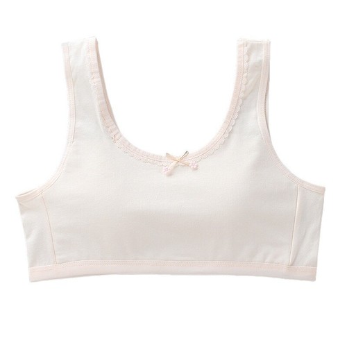4 Pack Girls Bras Teenage Cotton Crop Top Soft Training Underwear 12-15 years - Picture 6 of 12