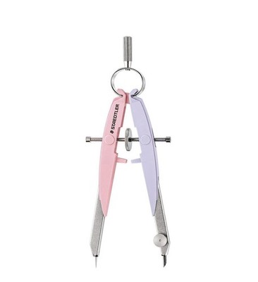 Zirkel STAEDTLER Mars comfort 556 Präzisionszirkel - Metall - pastellpink+pas