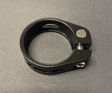 Brand New Seat Post Binder Clamp Collar 34.9mm Black Seatpost