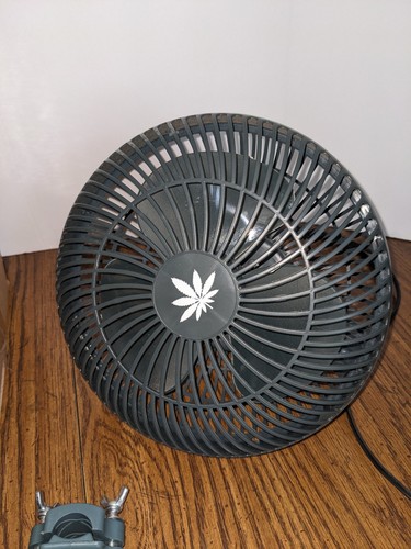 180 Pro 2-Speed Oscillating Grow Tent Pole Mount Clip Fan