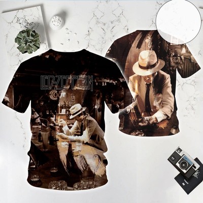 L3d Z3pp3lin In Through The Out Door Album 3D T-shirt